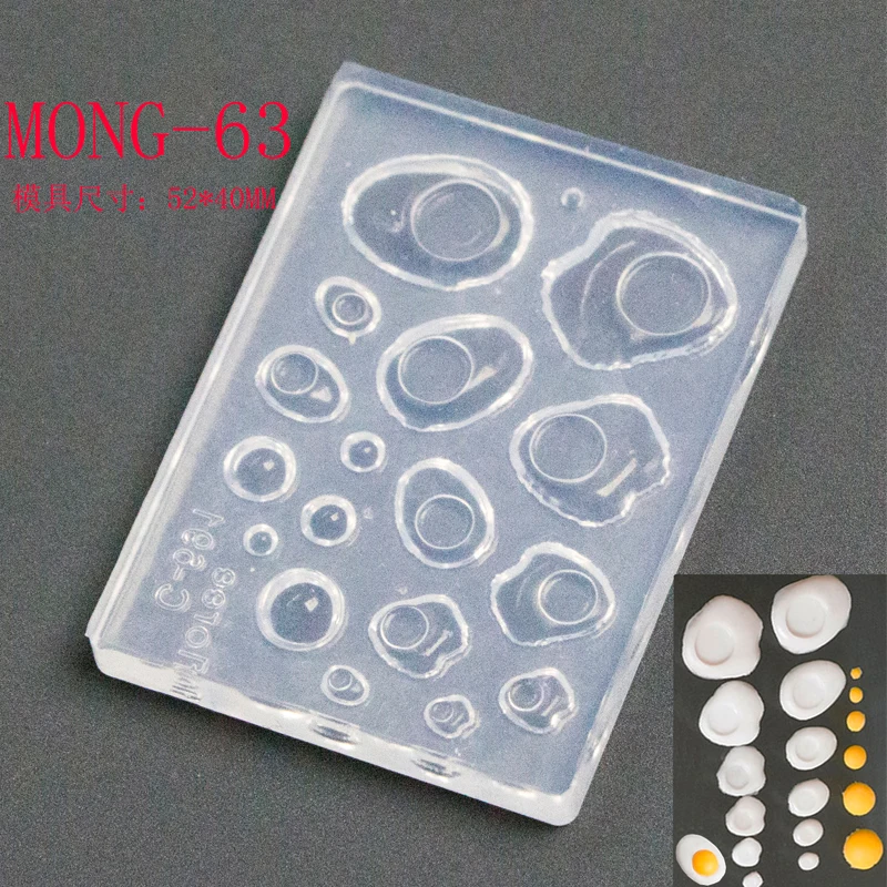 NEW Stereoscopic Clear Silicone DIY Simulation Food shape Mold For Epoxy Resin Jewelry Making Craft Tools resin molds play | Украшения и