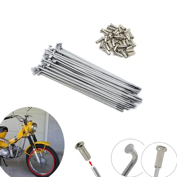 

36pcs / 72pcs Spkes Wheels Rim With Nipples SIZE 1.4.17 For Honda Ct 90 TRAIL CT90 Trail90