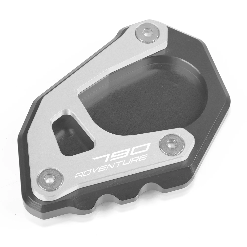 790 Adventure CNC алюминиевая боковая подставка для мотоцикла увеличительная пластина подножка увеличенная ножная полка для KTM 790 Adventure ADV - Цвет: GY-SL-790Adventure