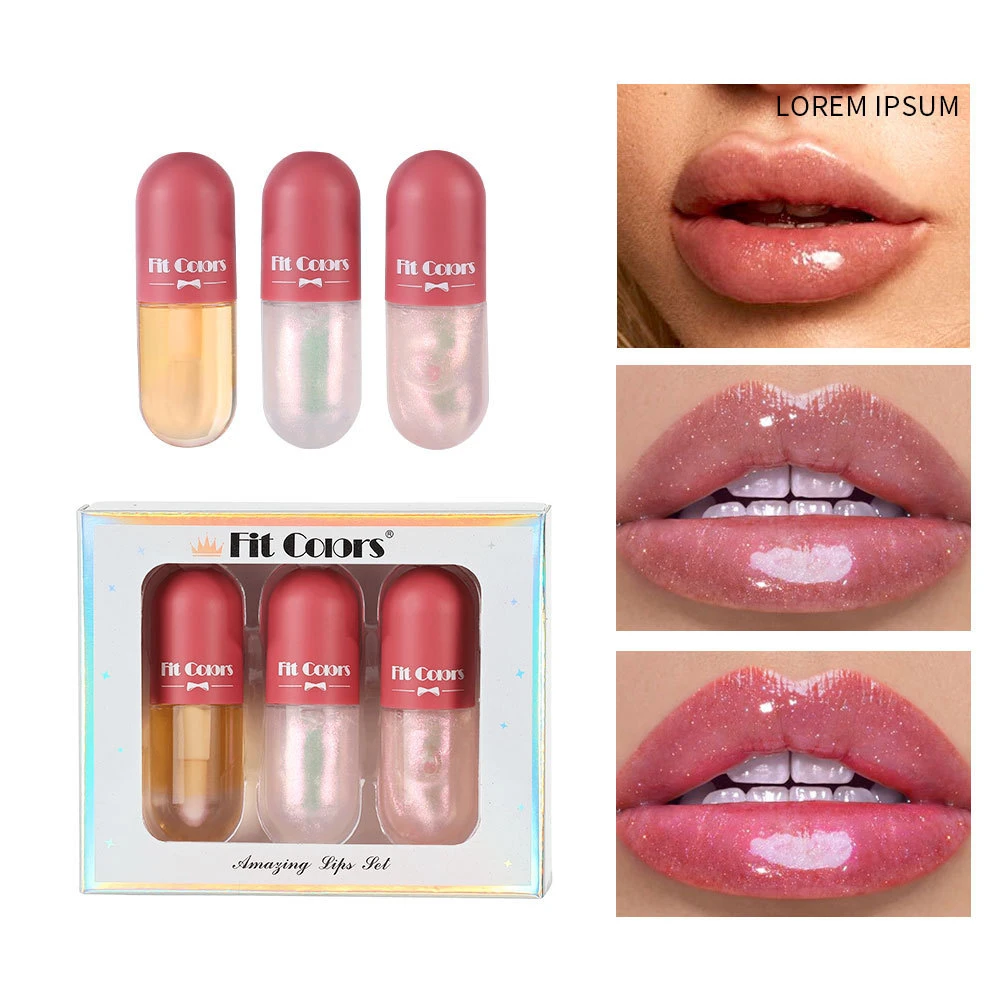 Day Night Volume Lips Plumper Oil Capsule Moisturizing Repairing Reduce