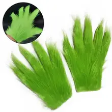 1 пара забавных шерстяных перчаток для костюмированной вечеринки, Рождественский костюм, реквизит для детей, взрослых, перчатки, вечерние, унисекс