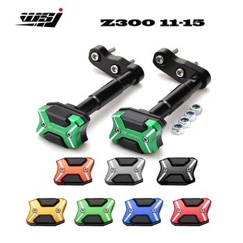 

Motorcycle CNC Crash Pad Frame Slider Falling Protection For Z250 Z300 2013 2014 2015 2016 13 14 15 16