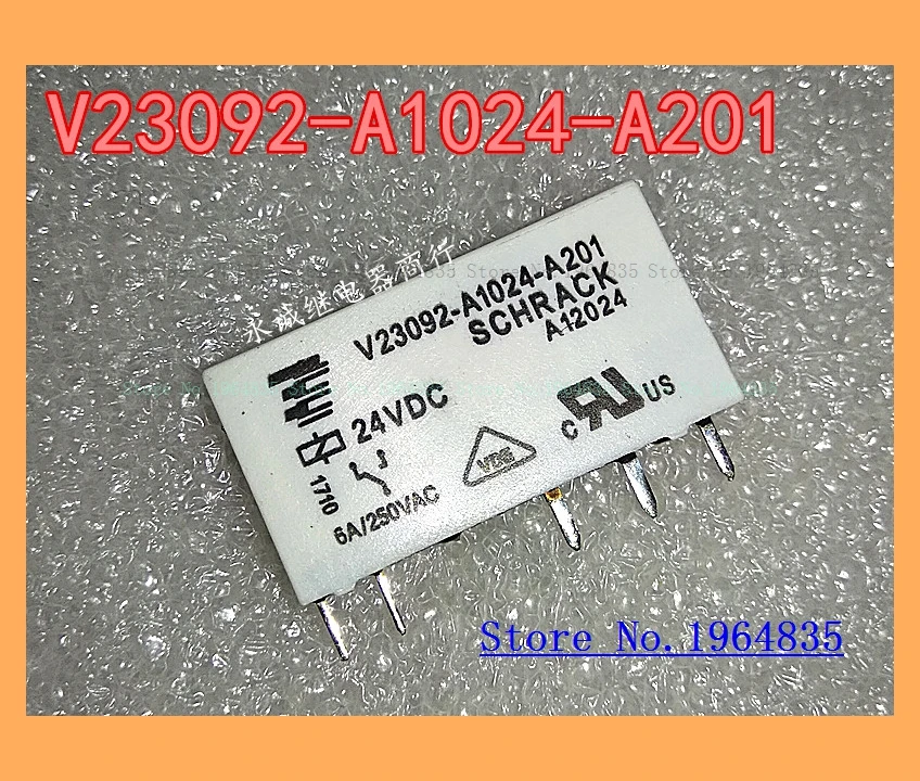 

V23092-A1024-A201 A301 24VDC 6A/250VAC 5