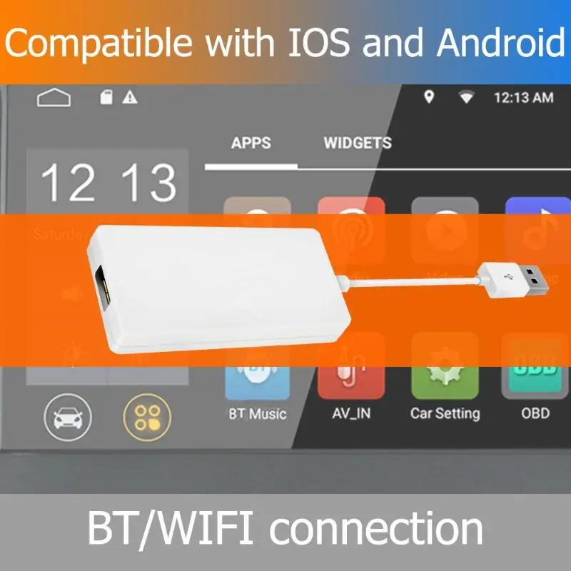 USB Smart Link Беспроводной bluetooth-ключ для Carplay Android Navi плеер