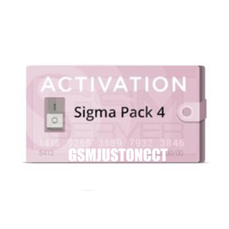 Новинка sigma pack4/Sigma Pack 4 Активация используется для активации коробки Sigma и ключа Sigma