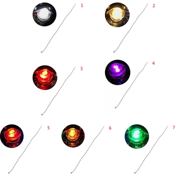 

2Pcs 15cm led light for particle building block city street lamp house diy toys