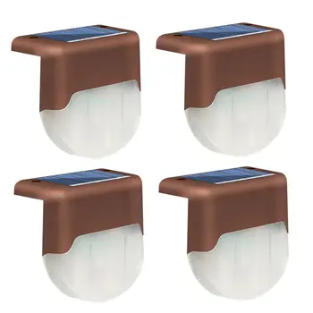 

Solar Deck Lights Super Bright Auto On/Off Waterproof Step Lights for Patio Walkway Garden Fences Pathway