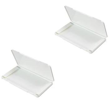 

2PCS Portable Mask Case Face Masks Container Safe Disposable Mask Storage Box Storage Organizer Home Storage