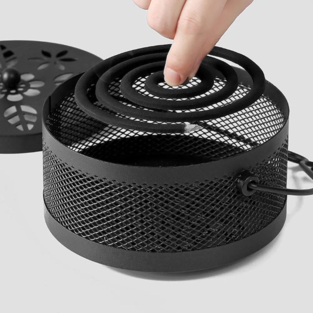 1 шт. железная противопожарная Москитная Катушка лоток коробка Классическая