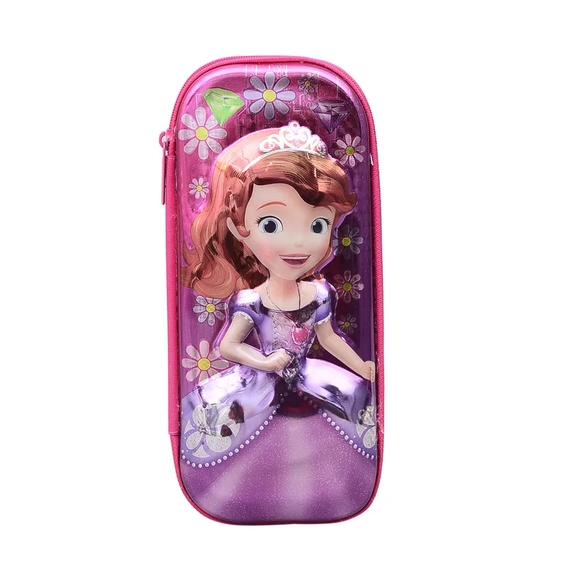 8D Kawaii Elsa карандаш «Принцесса» чехол для детей коробка для карандашей большой емкости канцелярские принадлежности Школьные принадлежности подарок - Цвет: 8D