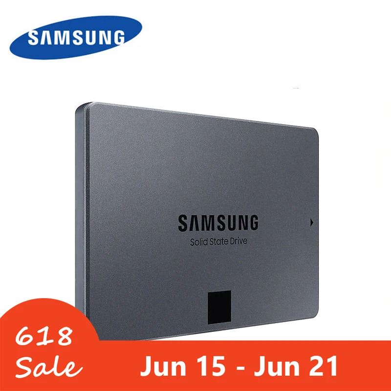 SAMSUNG 860 QVO 2.5 Inch Internal Solid State Disk 1TB 2TB SSD QLC Hard Drive HDD for Laptop | Компьютеры и офис