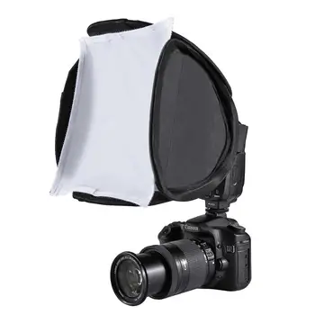 

PULUZ Portable Flash Softbox Flash Diffuser Professional Mini Photo Diffuser Square Soft Light Box For Canon Nikon Sony Camera