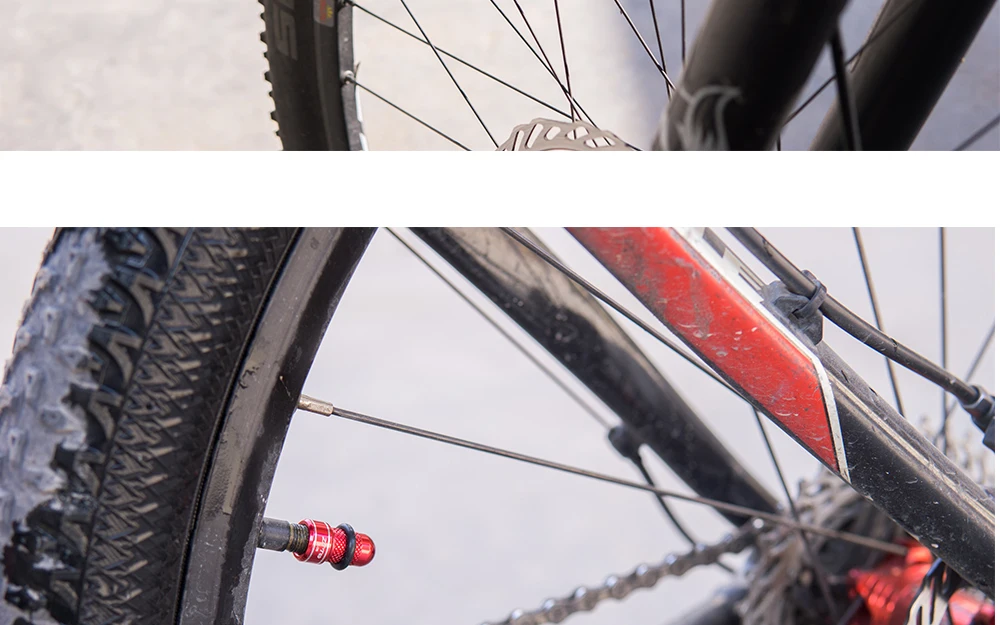 MTB Дорожный Велосипед Presta и Schrade клапанные крышки для F/V A/V велосипедные шины внутренняя труба шины Пылезащитная крышка части велосипеда