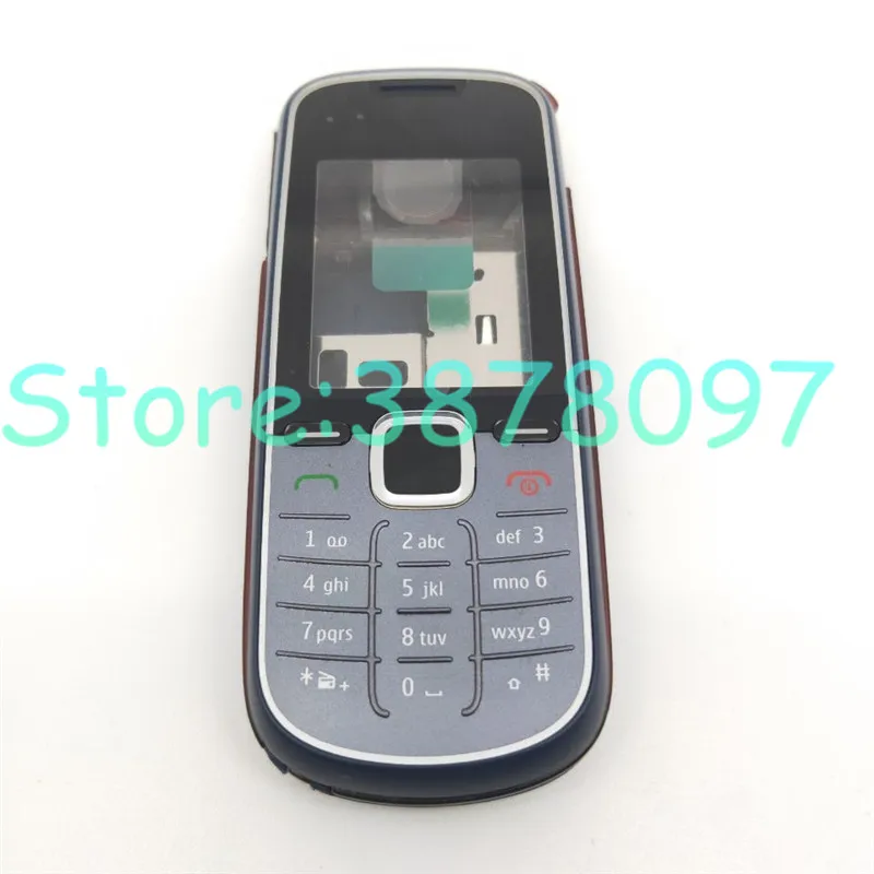 Полный Корпус для Nokia 1662 ключ доска дисплей стекло+ средняя рамка+ задняя крышка чехол 1662 Запасная часть