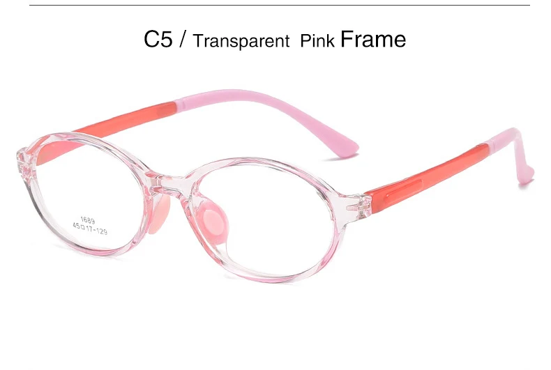 Винтажные круглые детские очки TR90, модные студенческие очки по рецепту, оправа, Ультралегкая прозрачная оправа для очков, при близорукости CN1166