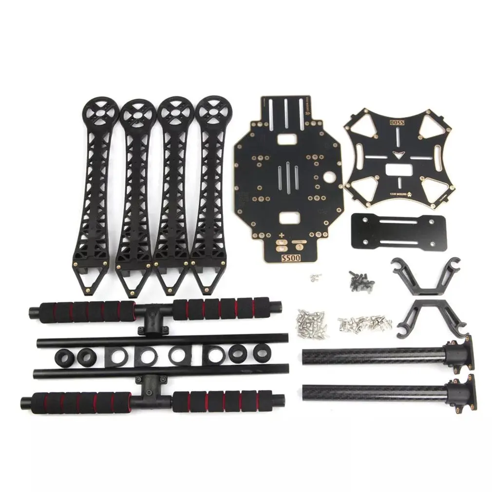 

S500 480mm Wheelbase 10 Inch Frame Kit PCB Version With Carbon Fiber Landing Gear For RC Drone FPV Quad Gopro Gimbal