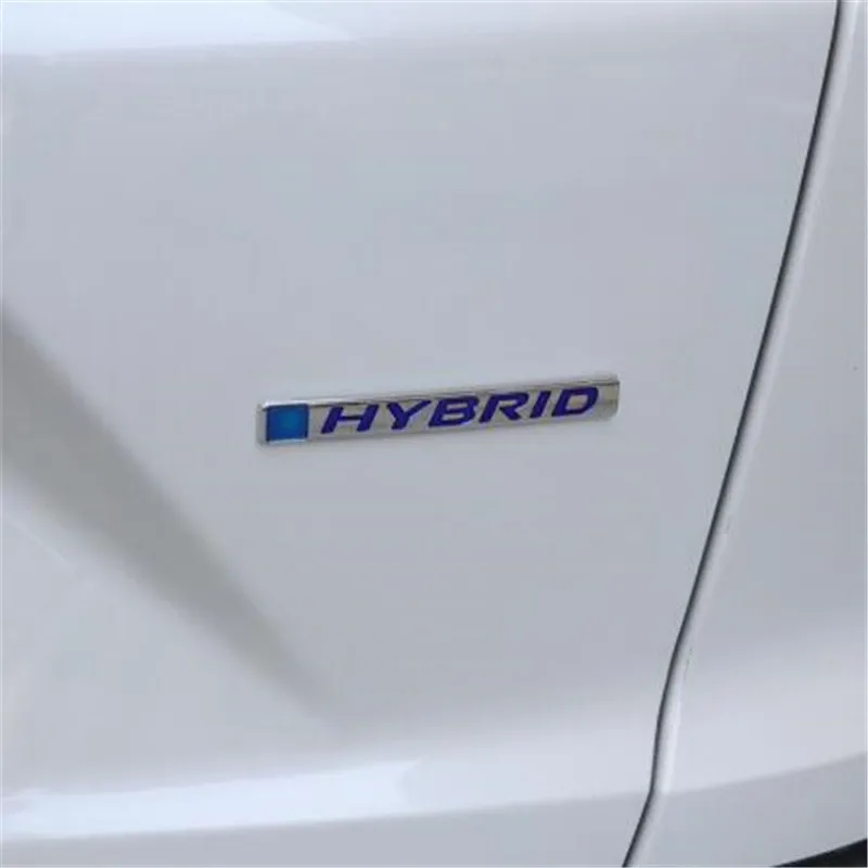 HYBRID Logo Emblem Sticker Car Outer Front Side Fender Trim for Honda CRV 5th Accessories 2017 2018 2019 2020