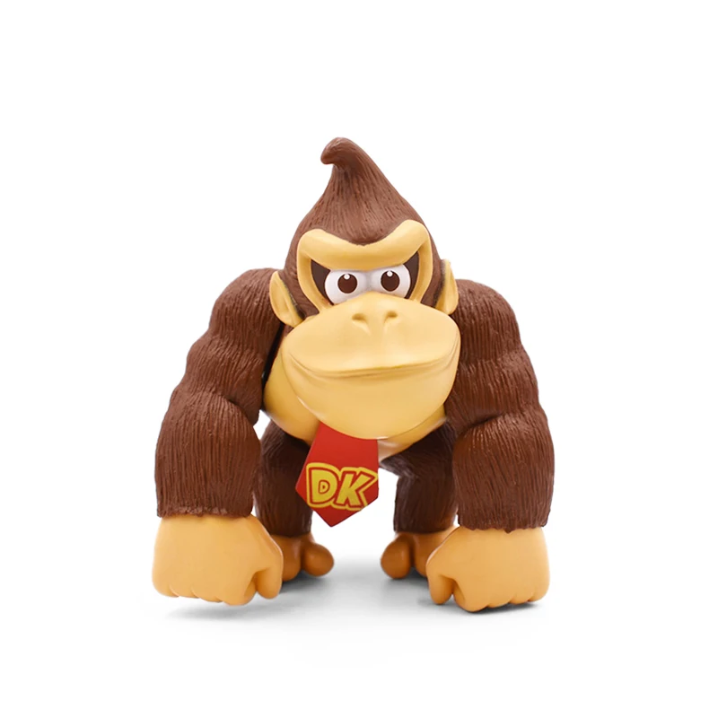 King Kong 8-15 см Фигурки "Супер Марио" игрушки Mario Bros Bowser Luigi Koopa Yoshi Mario Maker Odyssey ПВХ фигурка модель куклы игрушки подарок - Цвет: King Kong