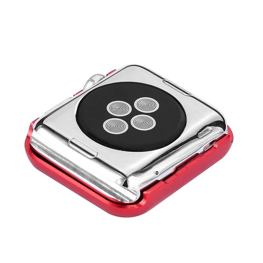 Чехол для часов для Apple Watch 3 2 1, чехол 38 мм 42 мм, новейшая модель, чехол, прозрачная защита для iwatch 5 4 44 мм 40 мм