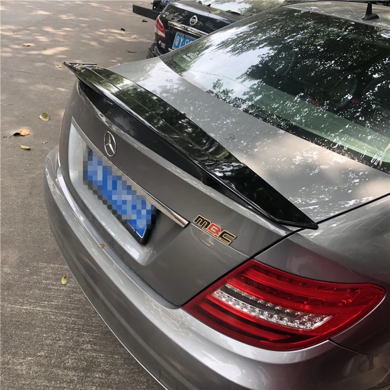 Спойлер для Benz W204 2006 2015 спойлер C180 C200 C260 C7 материал TF АБС пластик заднее крыло