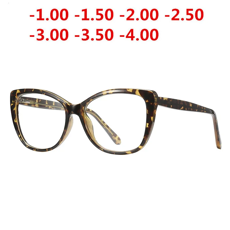 Горячая Ретро мода готовая квадратные очки для женщин и мужчин оптические очки по рецепту Близорукость оправы для очков для женщин и мужчин NX - Цвет оправы: leopard-0