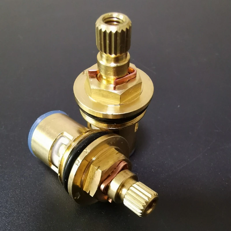 Faucets Mixing Spool Valve Brass 2 Pcs Standard 1/2 Ceramic Faucet