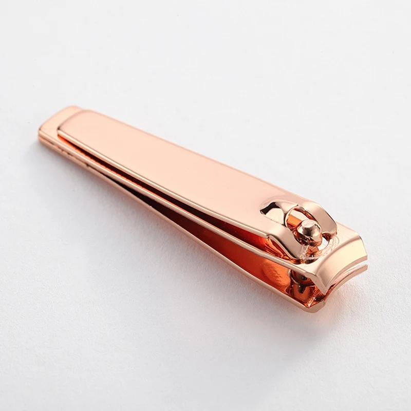 1PC Professional Nail Clippers Carbon Steel Nail Cutter Rose Gold Repair Finger Toe Tools Finger Toe Scissors nail scissors set nail clipper set manicure nail clipper set nail clippers kit nail clipper nail clippers toe nail clipper