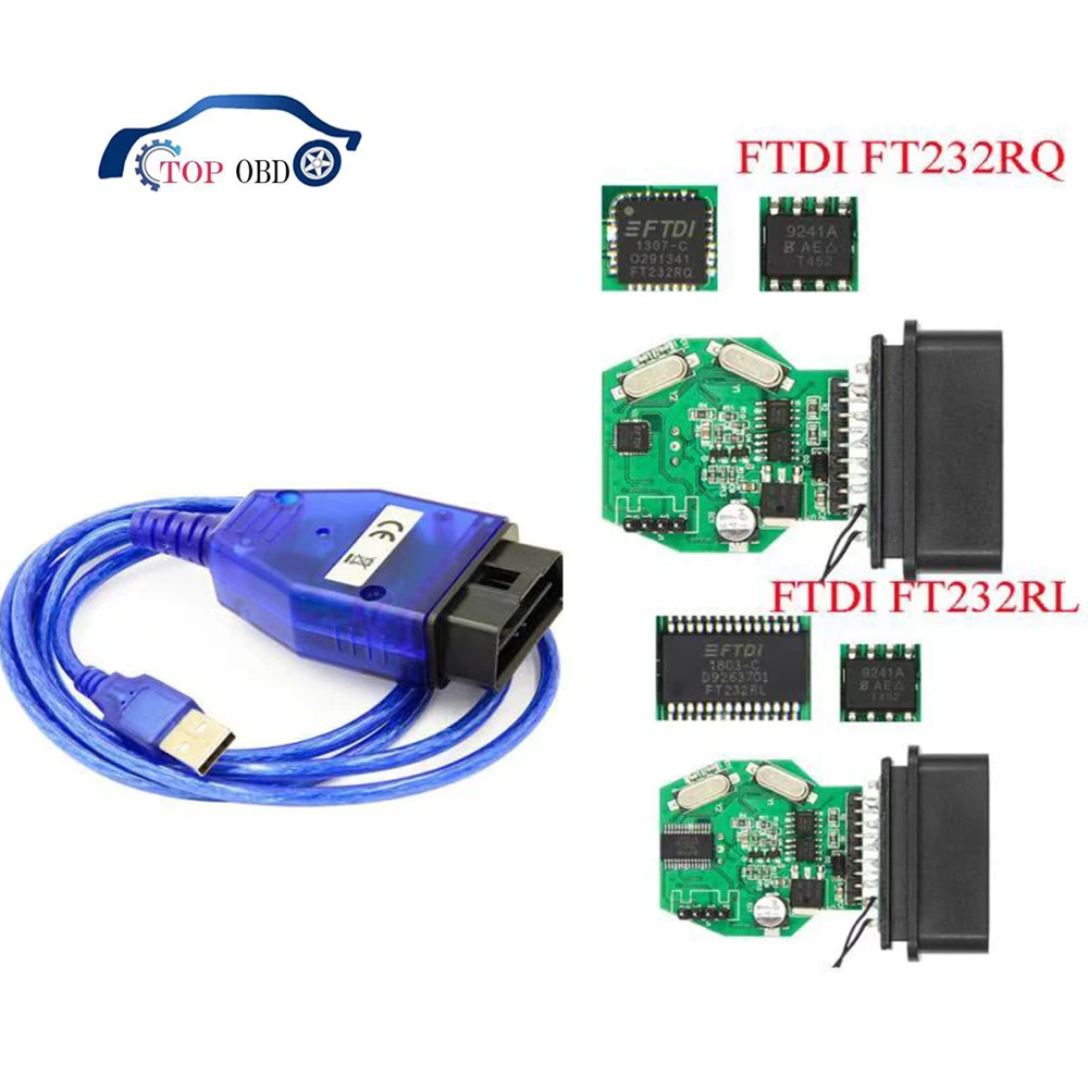 FT232RL FT232RQ высокого качества Полный чип PCB для INPA K DCAN + может USB Диагностический