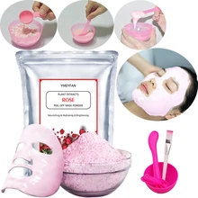 Hydrojelly Mask Hydrating Soft Film Powder Spa Jelly Facial Mask Brighten Natural Peel Off Rose Powder Shrink Pores Skin Care
