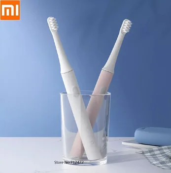 

Youpin Mijia Sonic electric toothbrush T100 High frequency vibration Slim fur Deep Teeth Whitening Cleaner IPX7 Waterproof