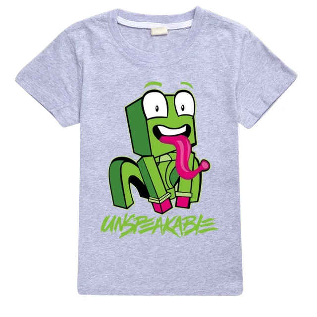 New Big Kids Clothes Girls 8 To 12 Summer T Shirt Cotton Cute Frog Unspeakable Teenage Boys Black Tops Toddler Children T-shirts 4