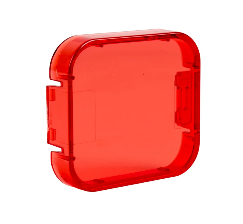 Red WINGRIDY 6 цветов фильтр для дайвинга для GoPro Hero 6 5 черный чехол для камеры крышка объектива Красный Серый Фиолетовый Оранжевый фильтр для GoPro Аксессуар - Цвет: Red