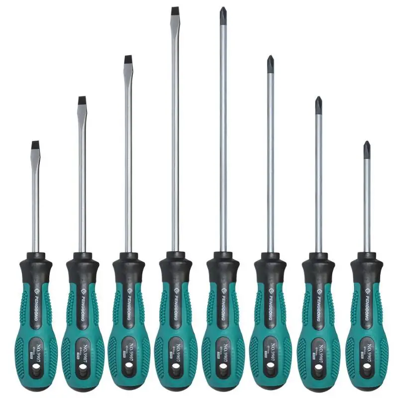 Multi-purpose Insulated PP Handle Screwdrivers Electrician's Repairing Opening Tool Cross/Straight Type Screw Driver