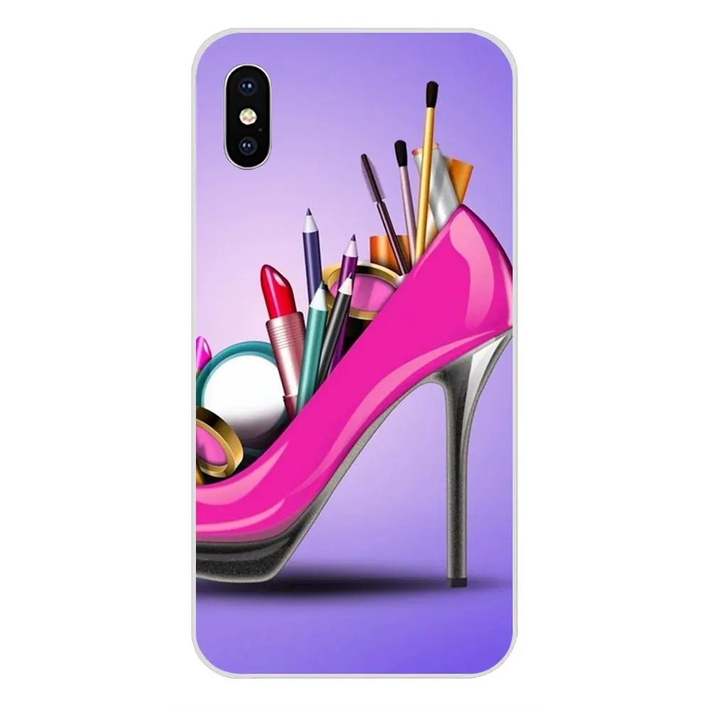 Чехол из мягкого ТПУ Модный чехол для телефона для Galaxy J1 J2 J3 J330 J4 J5 J6 J7 J730 J8 mini Pro розового цвета для макияжа - Цвет: as picture