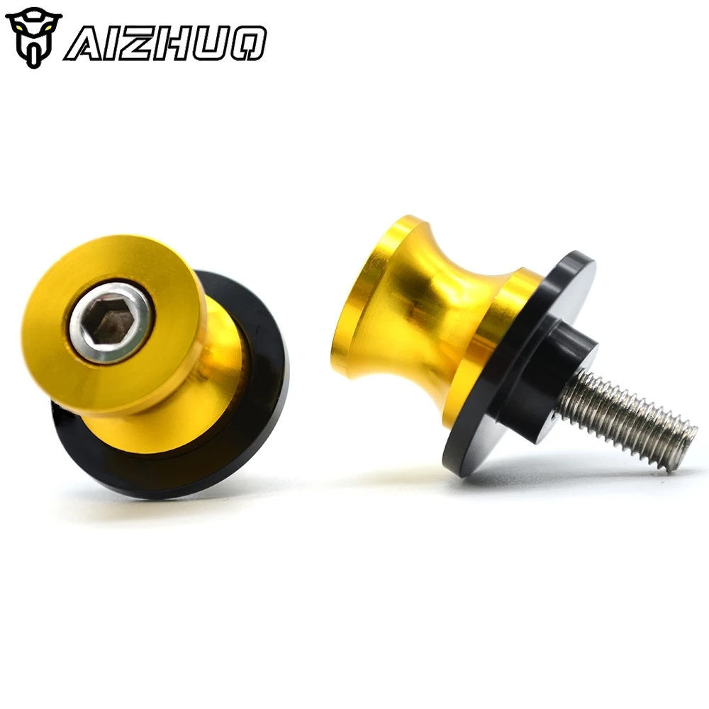 10MM GOLD МОТОЦИКЛ маятник Катушки слайдер задний маятник для KTM 790 Adventure/R ADV 790DUKE 790- DUKE790 790 Adventure - Цвет: 10MM GOLD