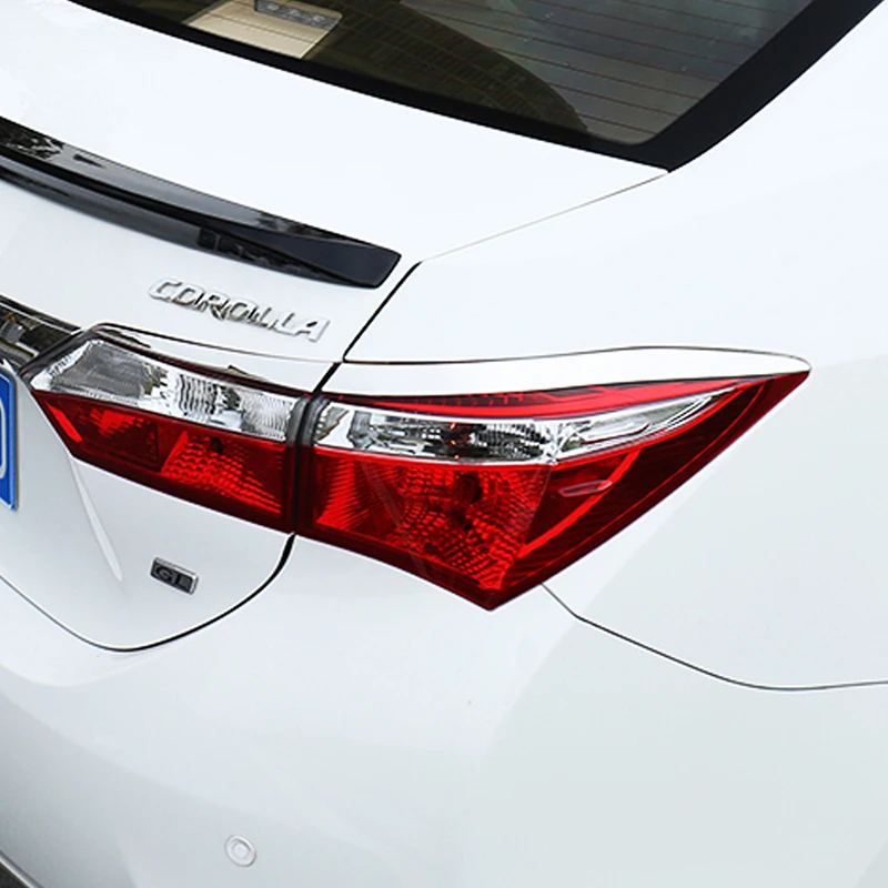 Для Toyota Corolla- автомобильный Стайлинг задний светильник накладка рамка наклейка внешние аксессуары