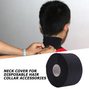 Preise 1 Rolle Neck Rüschen Rolle Papier Hohe-qualität Salon Haar Schneiden Einweg Friseur Necks Abdeckt Kragen 11x 6,5 Cm