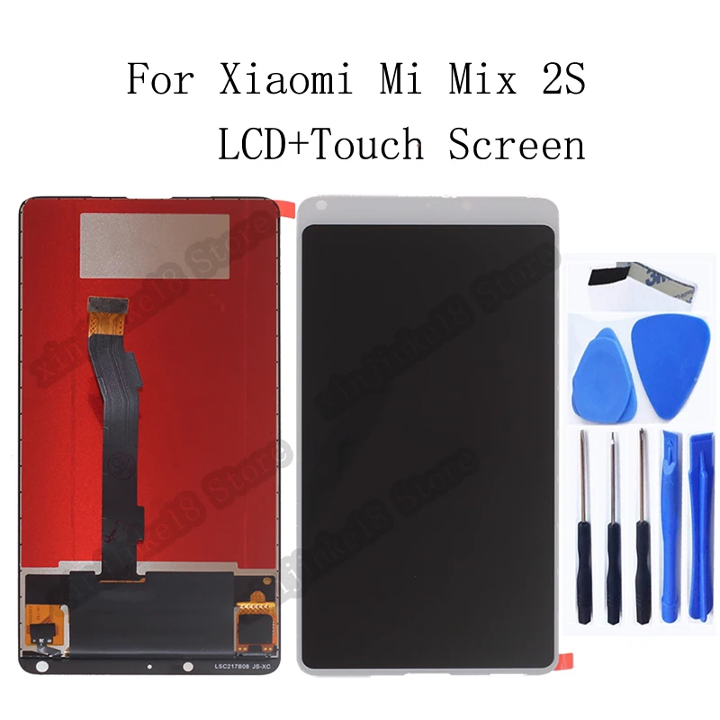 

5.99" Original LCD For XiaoMi Mi Mix 2s LCD Display+Touch Screen Digitizer Accessories replacement For XiaoMi mix 2s Repair kit