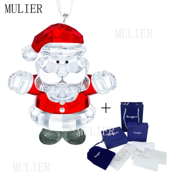 

High quality 2019 High quality exquisite Flashing Traditional Christmas color Santa Claus ornaments is a gift of choice