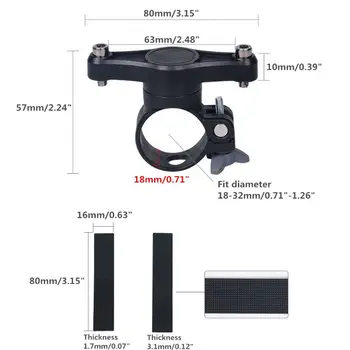 

360º Rotatable Bicycle Kettle Holder Mount Cycling Water Bottle Cage Adapter G99D