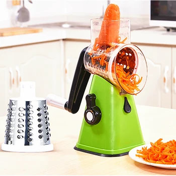 

Stainless Steel Blade Slicer Vegetable Cutter Manual Vegetable Spiral Slicer Cheese Grater Clever Vegetable Chopper Kitchen Tool