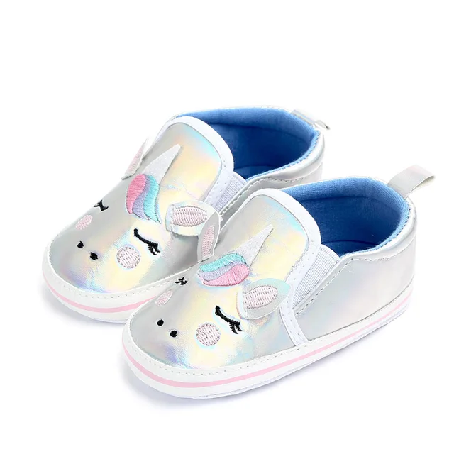 Cute Baby Girls Newborn Infant Cartoon Cat Casual First Walker Toddler Shoes 