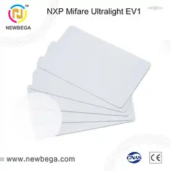 10 шт. 13,56 МГц карта RFID NFC подлинный Сверхлегкий EV1-7byte UID обычная белая карта для Zebra Evoil Datacard IDP card printer