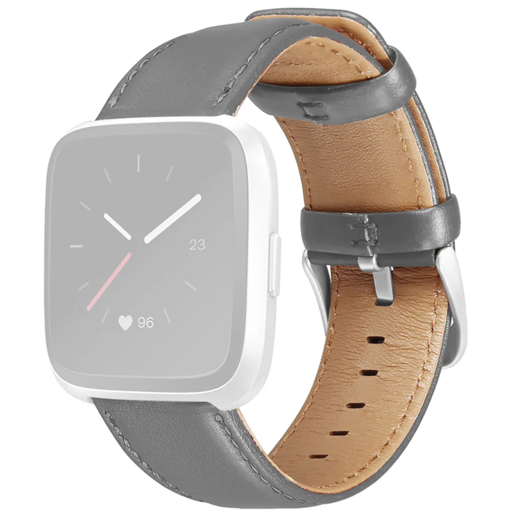 Ouhaobin сменный кожаный ремешок для наручных часов ремешок для Fitbit versa браслет ремень для Fitbit Versa Lite 1017#2