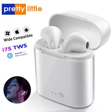 I7s Tws Наушники Беспроводные Bluetooth 4,2 наушники мини наушники с микрофоном зарядная коробка спортивная Гарнитура для Смартфона наушники