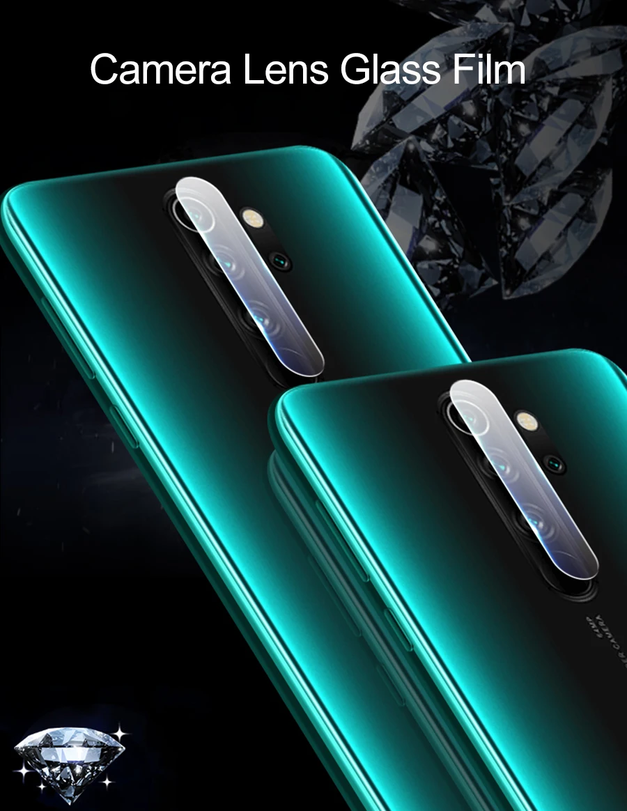 Защитное стекло для камеры Xiaomi Redmi Note 8 Pro 8T 7 K20 Pro, Защитное стекло для объектива, металлический защитный кольцевой чехол