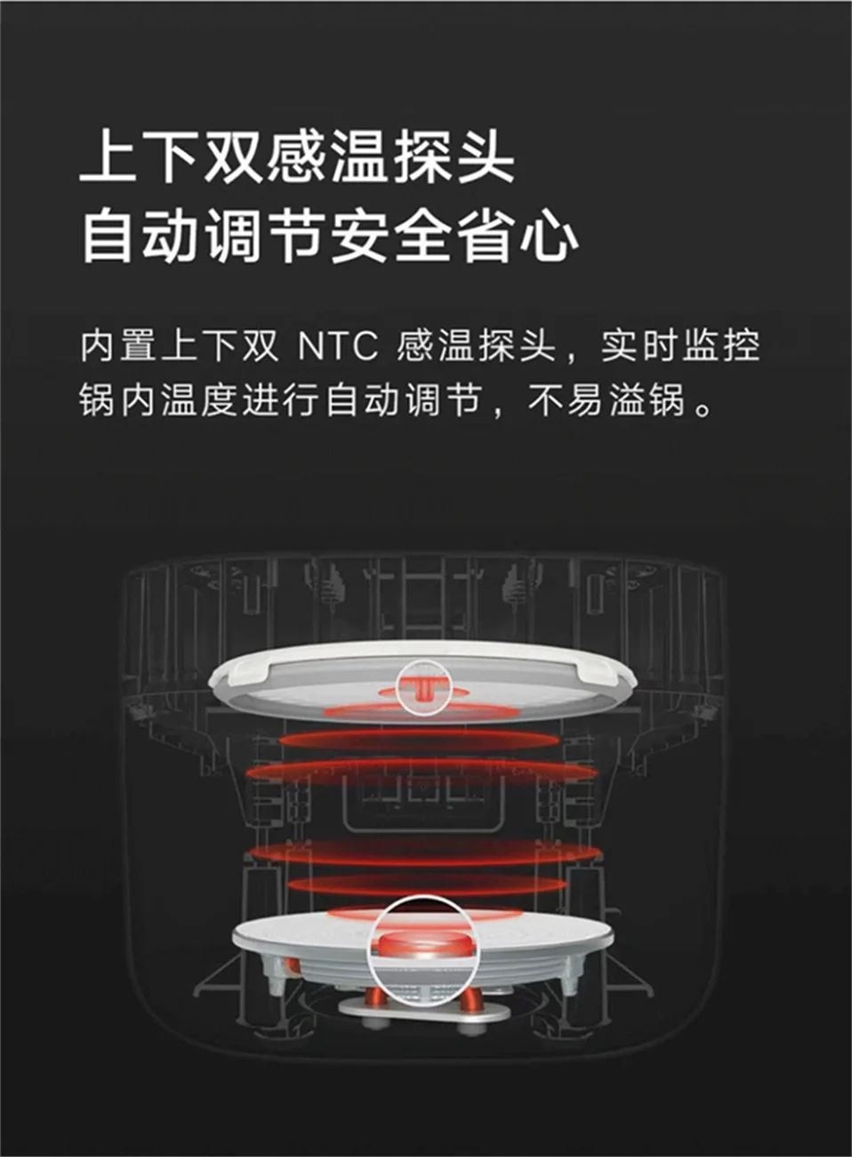 Новая электрическая рисоварка Xiaomi Mijia 3L, кухонная мини-плита, маленькая рисоварка, интеллектуальная установка, светодиодный дисплей