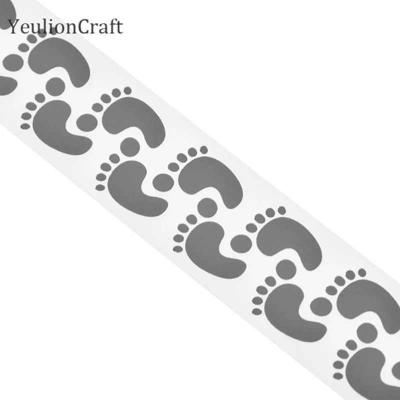 YeulionCraft 3X100 см Светоотражающая наклейка горячего тиснения Фольга термопереводная виниловая пленка для одежды DIY железо на ткани ленты ремесла