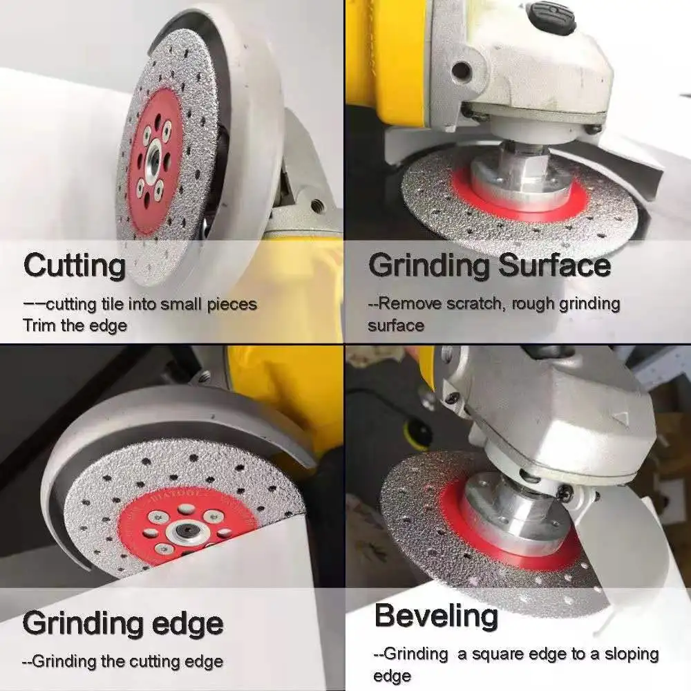 100/115/125mm Diamond Cutting Grinding Disc Double Sided M14 Cutting Plate Polishing Stone Porcelain Granite Saw Blade cutting disc grinding disc abrasive wheel grinding wheel cutting blade