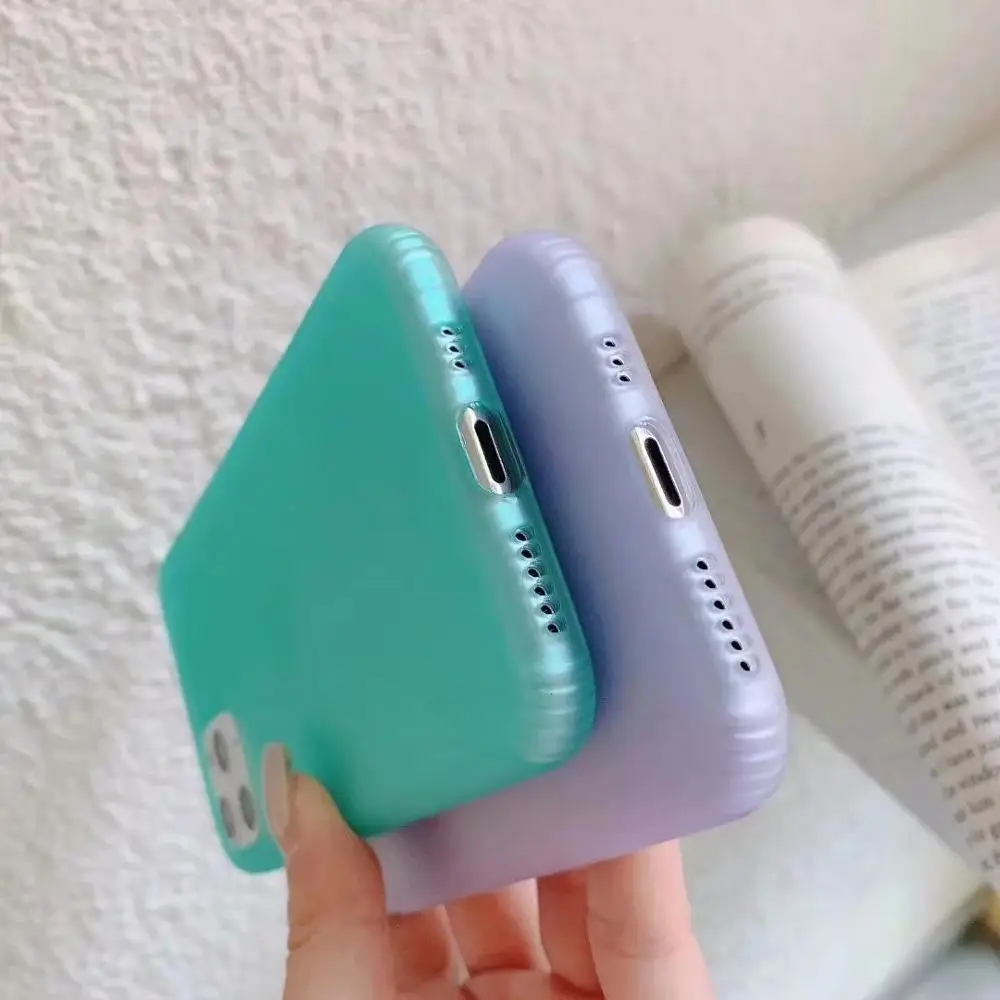 Soft TPU Case For IPhone 11 Pro Max XR X XS MAX 10 8 7 6 6s Cases Shockproof Silicone Gel Frosted Matte Phone Cover 200PCS